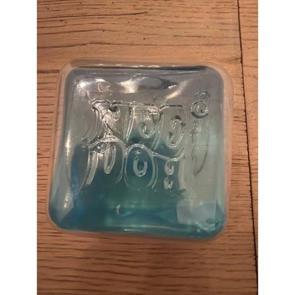 NeeDoh Nice Berg Blue XL Giant Nee Doh Niceberg Solid Squish Cube Ice Block New - Picture 5 of 5